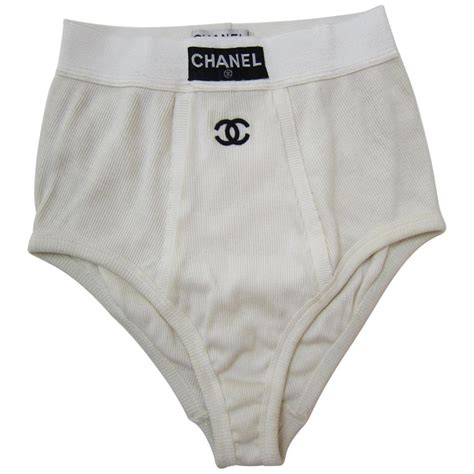 white chanel underwear|Chanel denim.